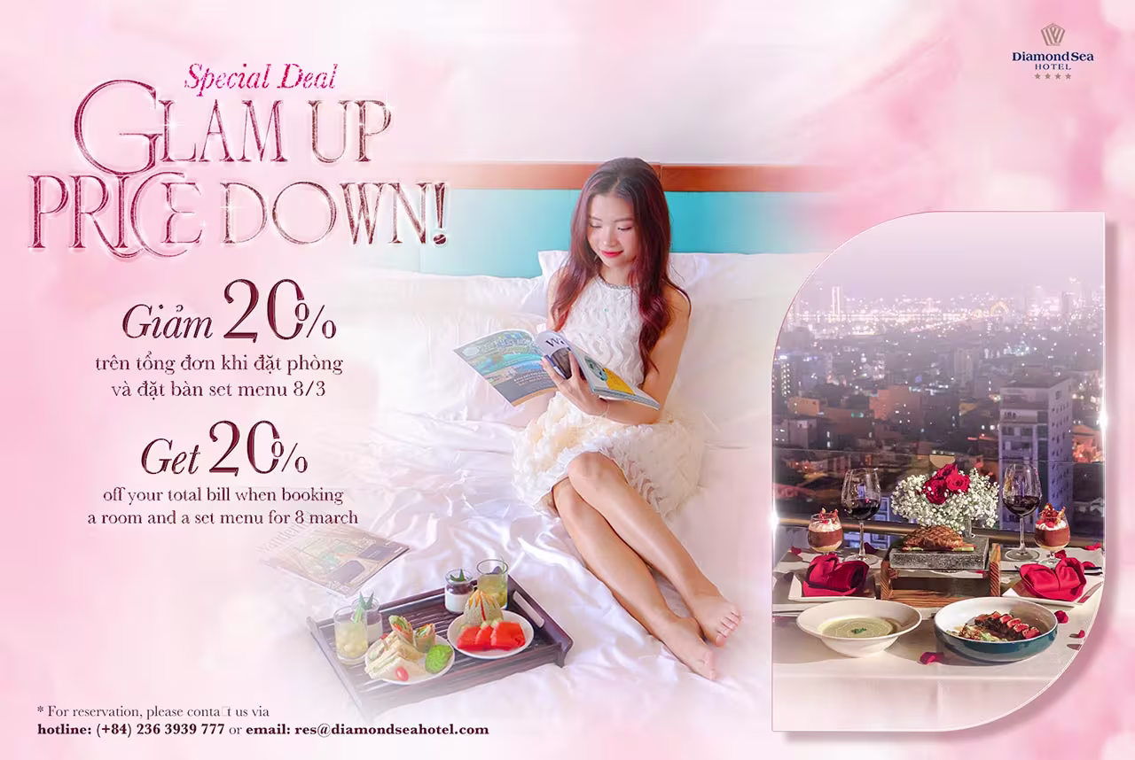 Special Deal “Glam Up, Price Down!”